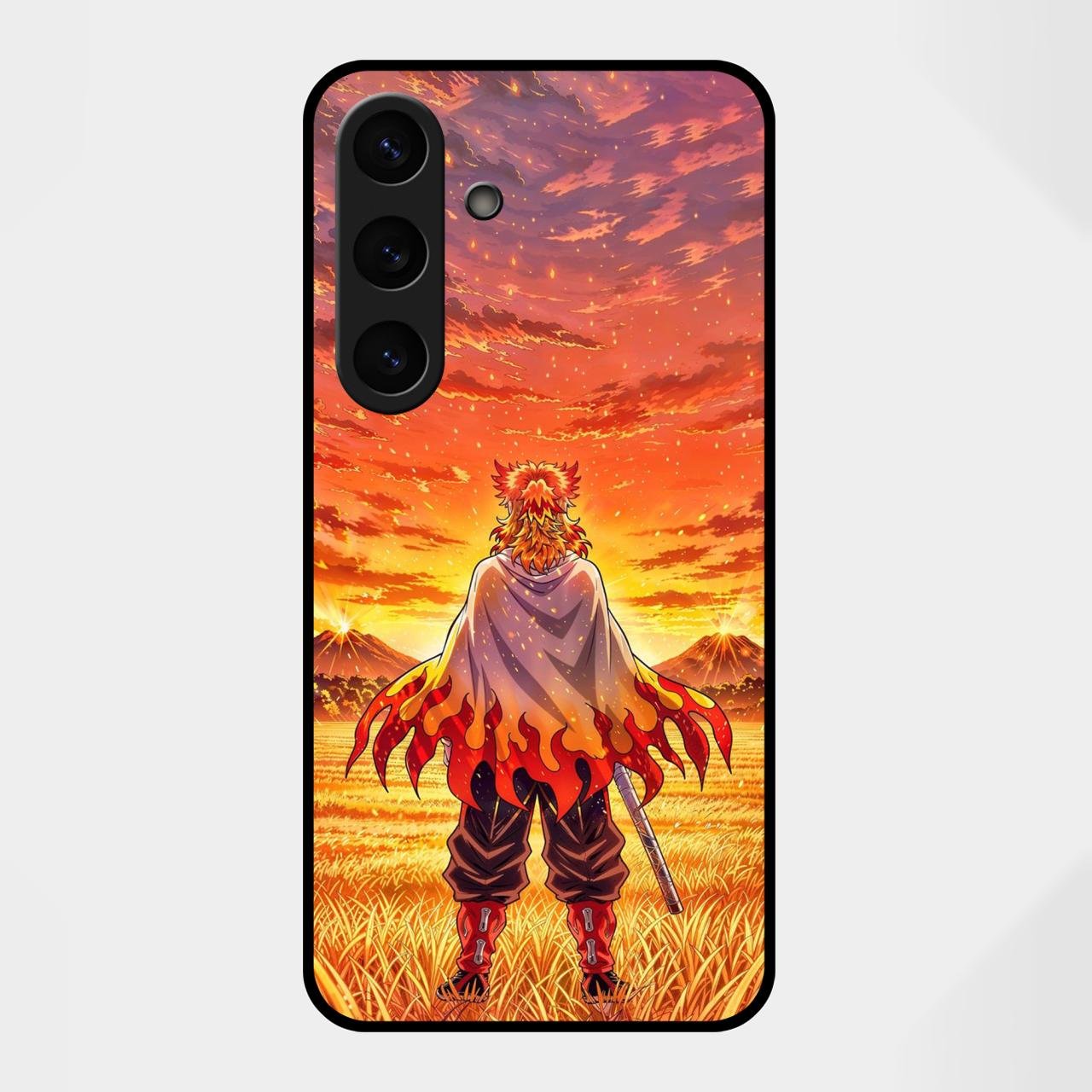 Flame Hero Glass Case Cover For Samsung Galaxy S25 FE 5G
