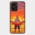 Flame Hero Glass Case Cover For Vivo T2X 5G