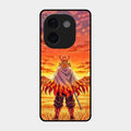 Flame Hero Glass Case Cover For Vivo T3 Pro 5G