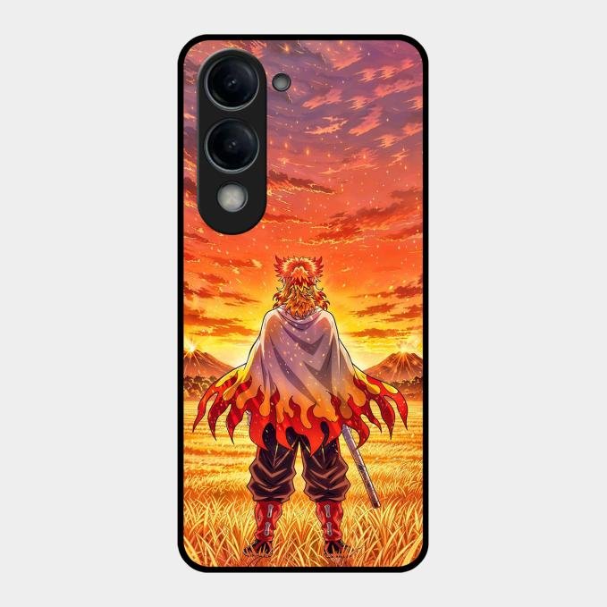 Flame Hero Glass Case Cover For Vivo T4 Lite 5G