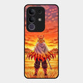 Flame Hero Glass Case Cover For Vivo T4X 5G