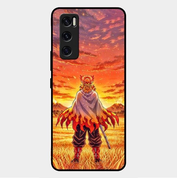 Flame Hero Glass Case Cover For Vivo V20 Se