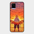 Flame Hero Glass Case Cover For Vivo V20