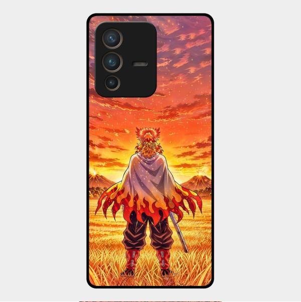 Flame Hero Glass Case Cover For Vivo V23 Pro 5G