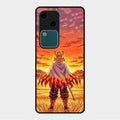 Flame Hero Glass Case Cover For Vivo V30 5G