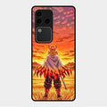 Flame Hero Glass Case Cover For Vivo V30 Pro 5G