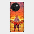 Flame Hero Glass Case Cover For Vivo V30E 5G