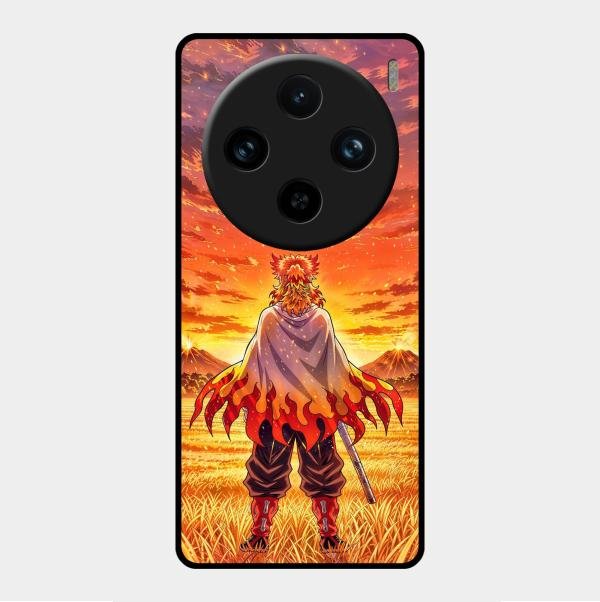 Flame Hero Glass Case Cover For Vivo X100 Pro 5G