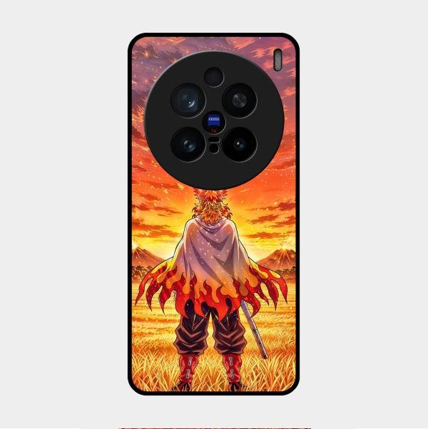 Flame Hero Glass Case Cover For Vivo X200 Pro 5G