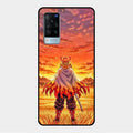 Flame Hero Glass Case Cover For Vivo X60 5G