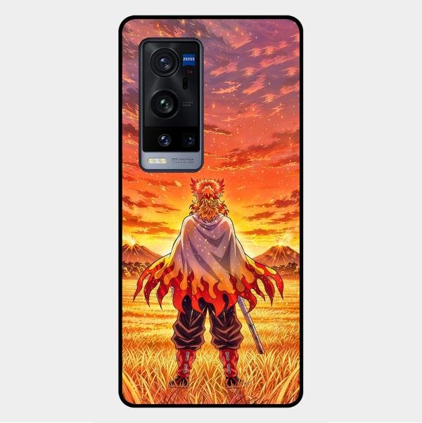 Flame Hero Glass Case Cover For Vivo X60 Pro Plus 5G