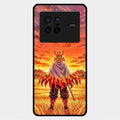 Flame Hero Glass Case Cover For Vivo X80 5G
