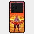 Flame Hero Glass Case Cover For Vivo X80 Pro 5G