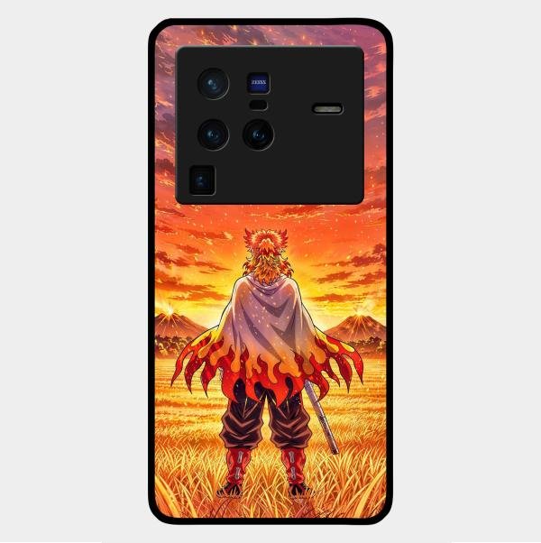 Flame Hero Glass Case Cover For Vivo X80 Pro 5G