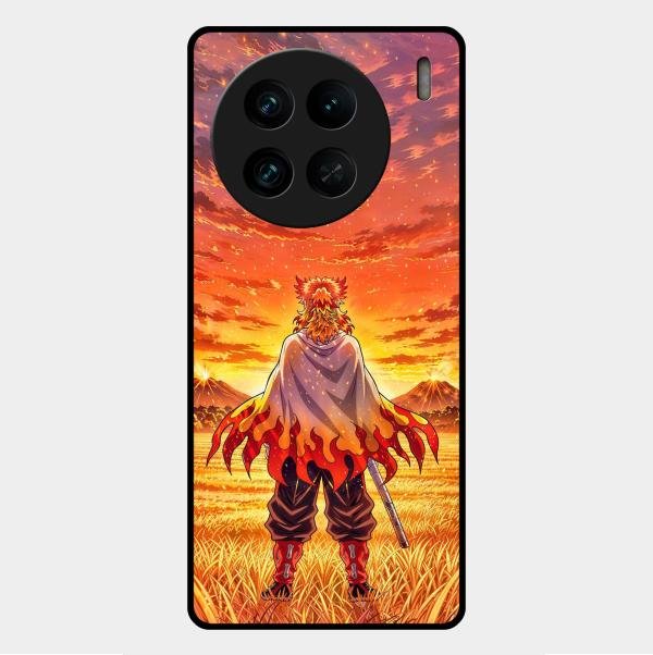 Flame Hero Glass Case Cover For Vivo X90 Pro 5G