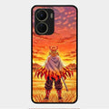 Flame Hero Glass Case Cover For Vivo Y16