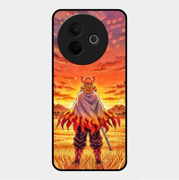 Flame Hero Glass Case Cover For Vivo Y39 5G