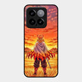 Flame Hero Glass Case Cover For Xiaomi 14 5G