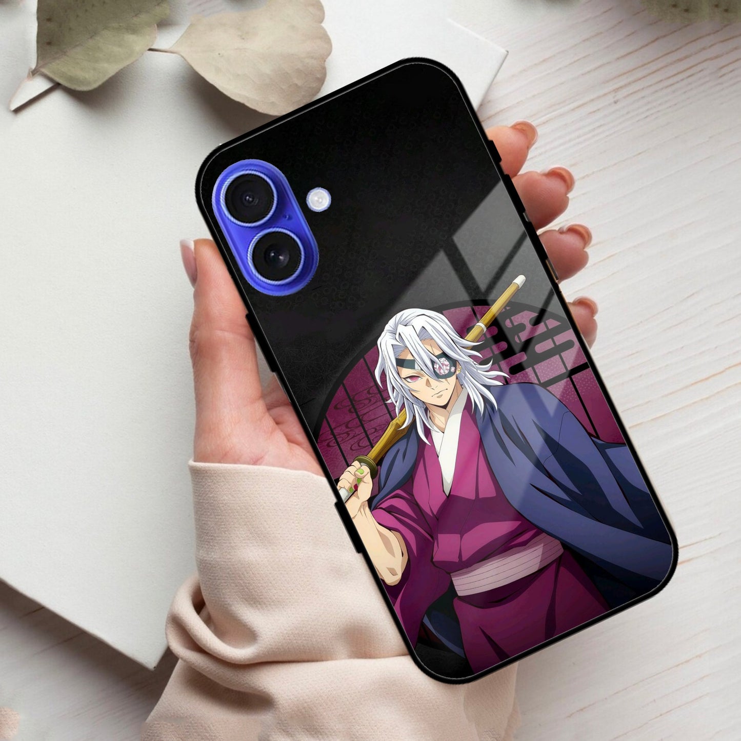 Flash Master Glass Case Cover For iPhone