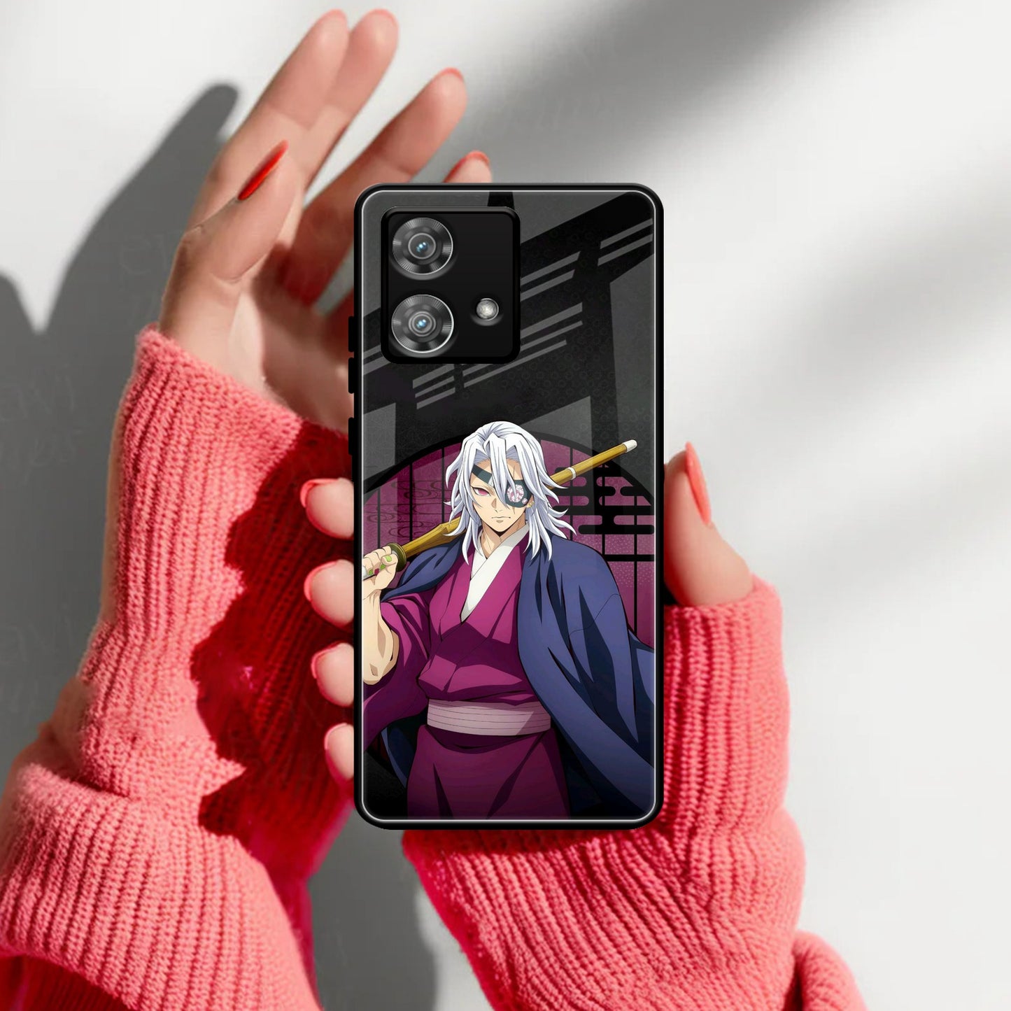 Flash Master Glass Case Cover For Motorola