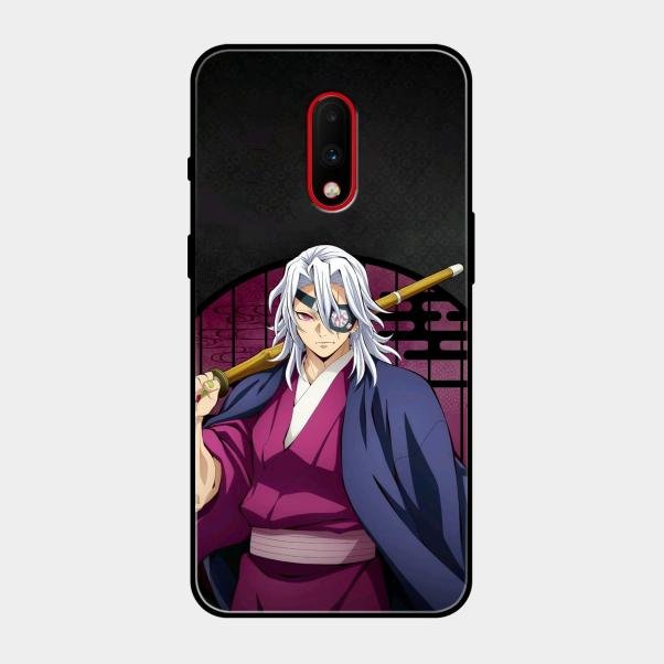 Flash Master Glass Case Cover For Oneplus 7