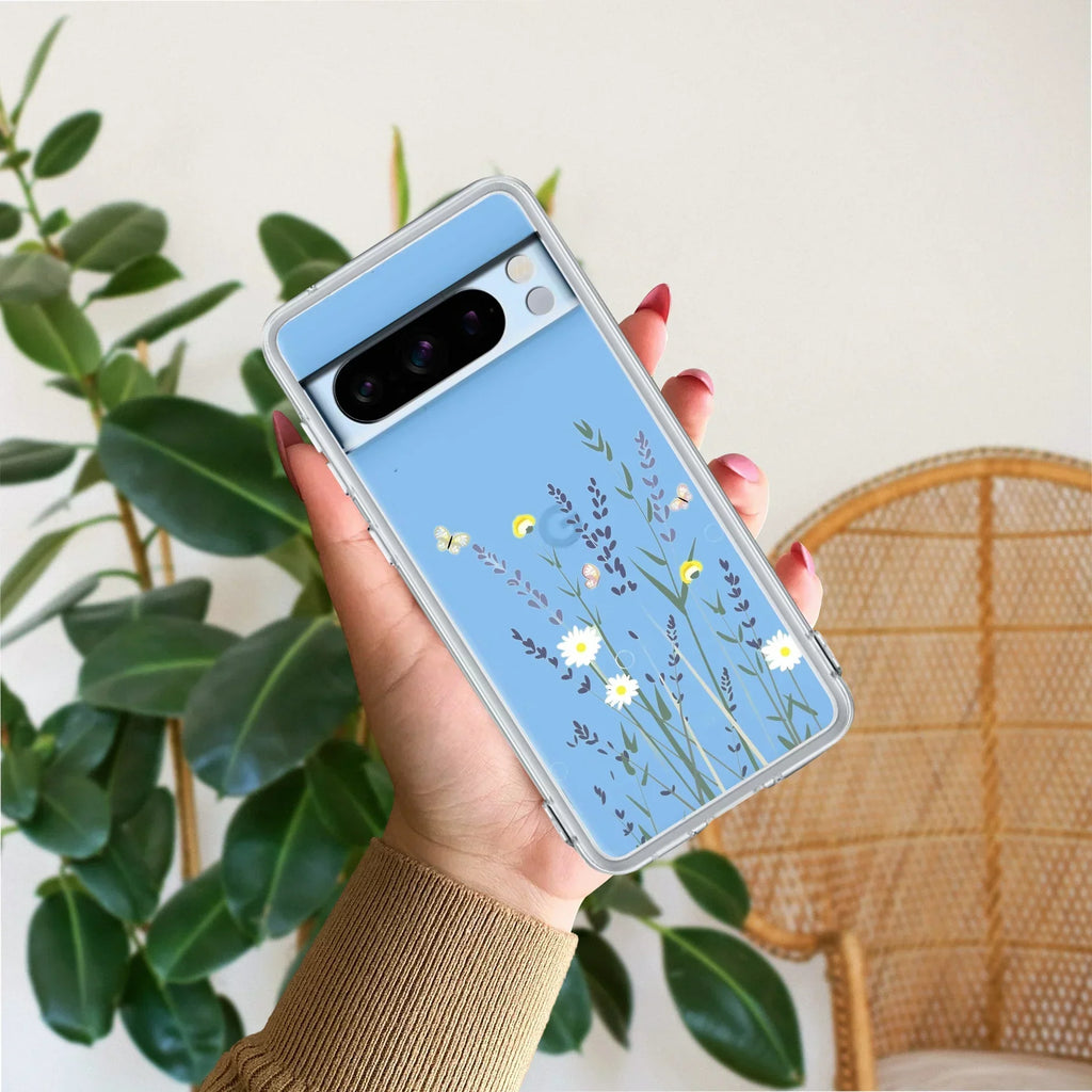 Floral Bush Anti Yellow Case For Google Pixel 8 Pro 5G