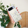 Floral Bush Transparent Silicon Case For Google Pixel 10
