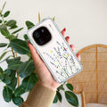 Floral Bush Transparent Silicon Case For iQOO 12 5G