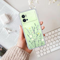 Floral Bush Transparent Silicon Case For iQOO Neo 7 Pro 5G