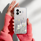 Floral Bush Transparent Silicon Case For iQOO Neo 10R 5G