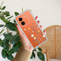 Floral Bush Transparent Silicon Case For iQOO Z9s Pro 5G
