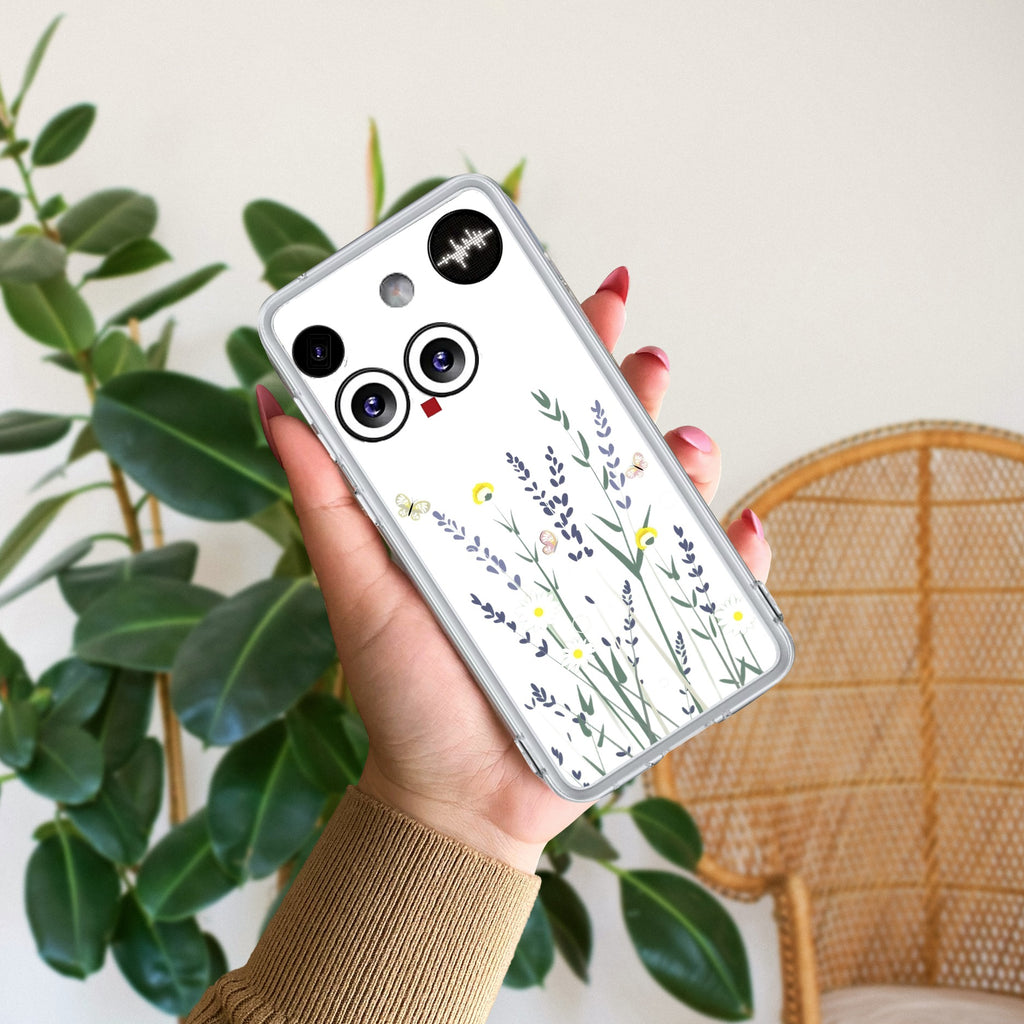 Floral Bush Anti Yellow Case For Nothing Phone 3