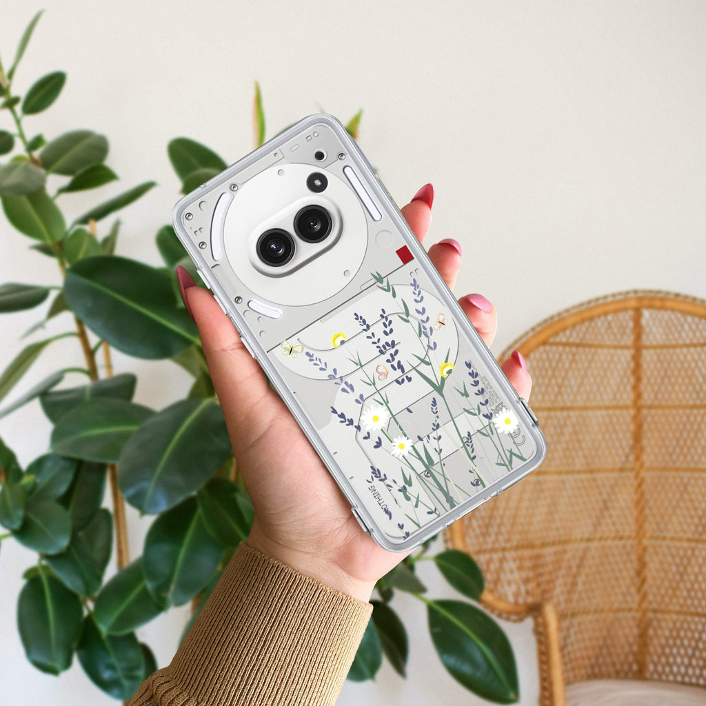 Floral Bush Anti Yellow Case For Nothing Phone 2a 5G