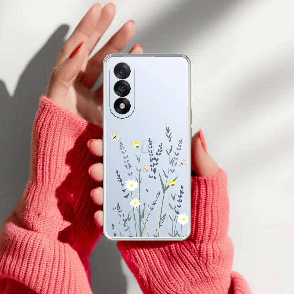 Floral Bush Anti Yellow Case For OnePlus Nord 5 5G