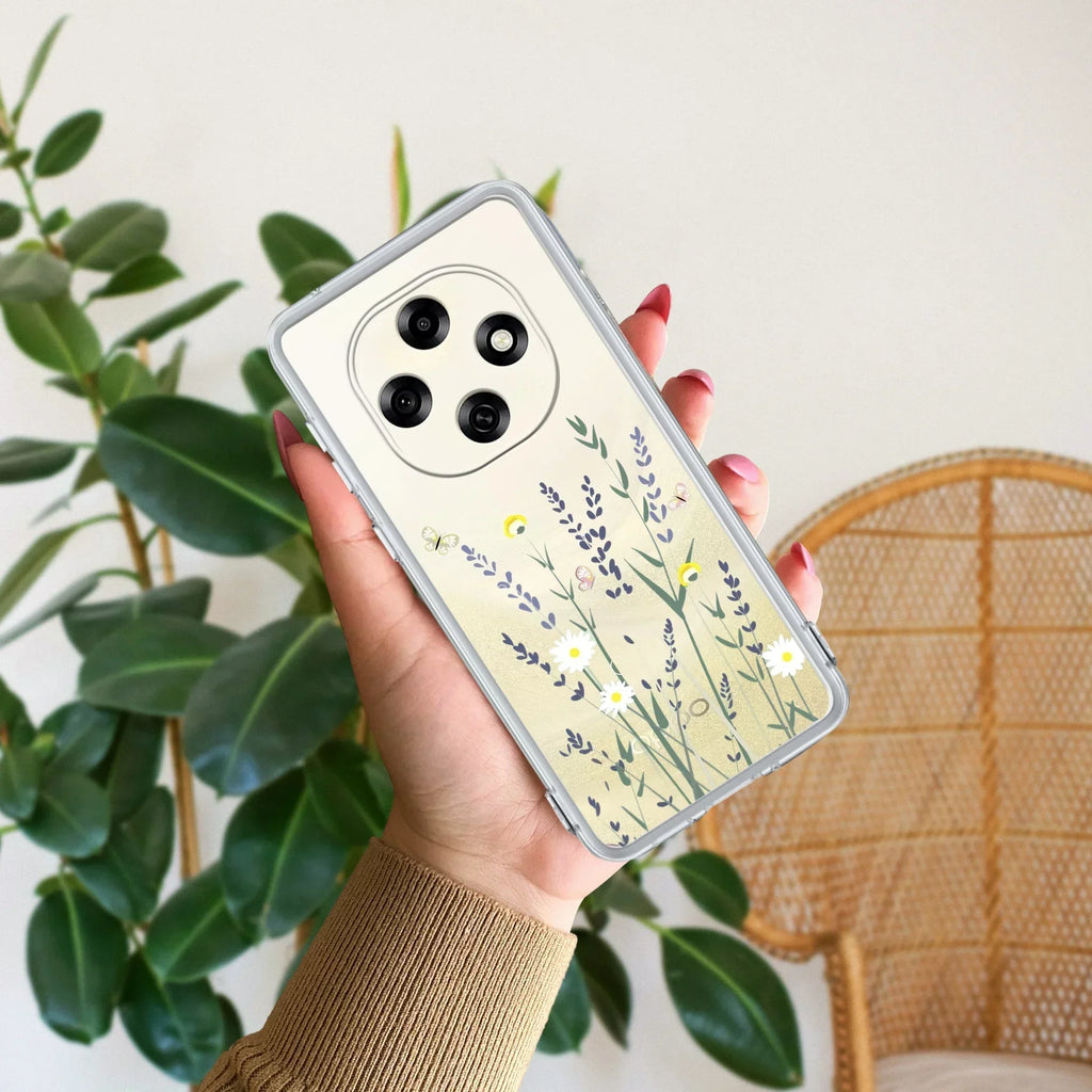 Floral Bush Anti Yellow Case For Oppo F31 Pro 5G