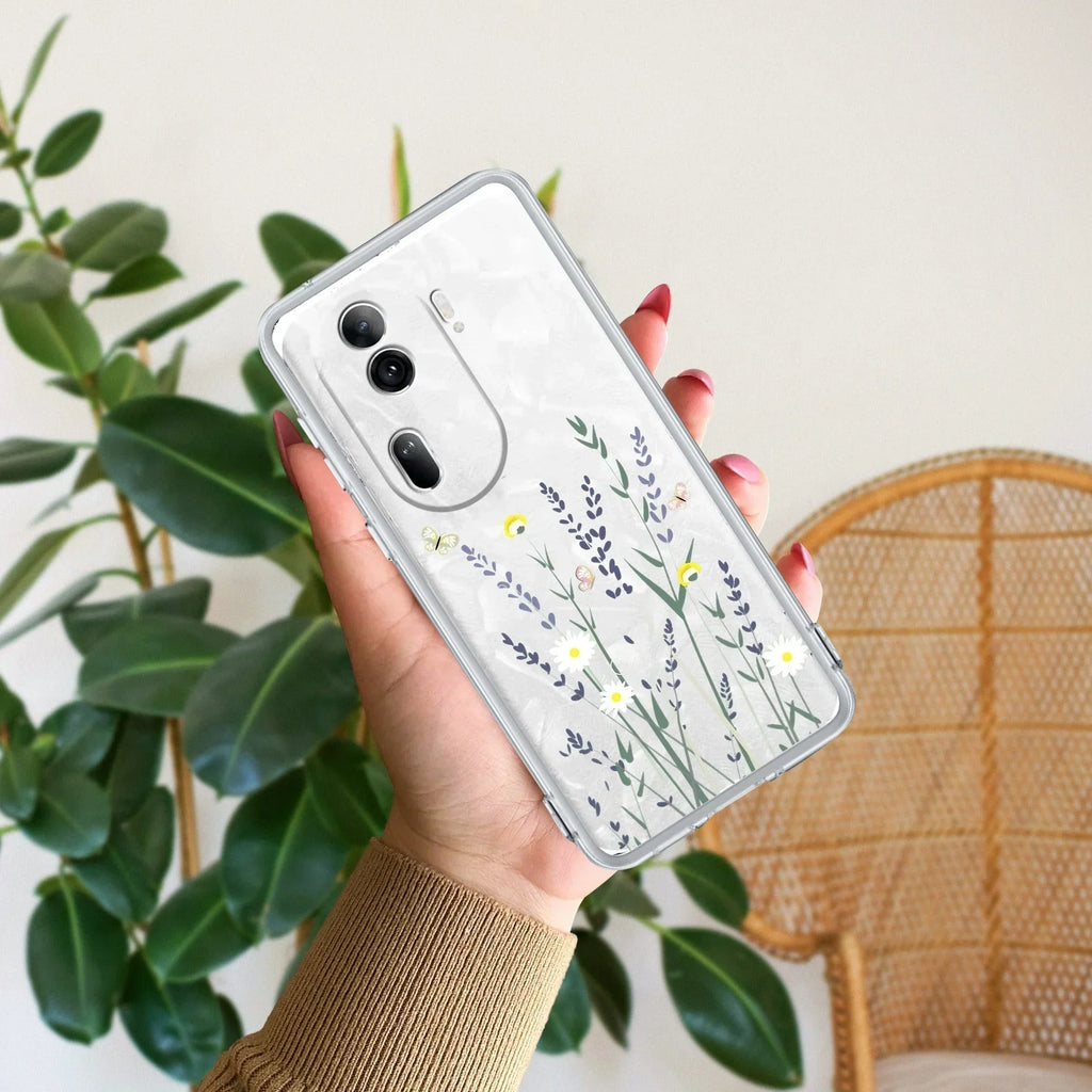 Floral Bush Anti Yellow Case For Oppo Reno 11 Pro 5G