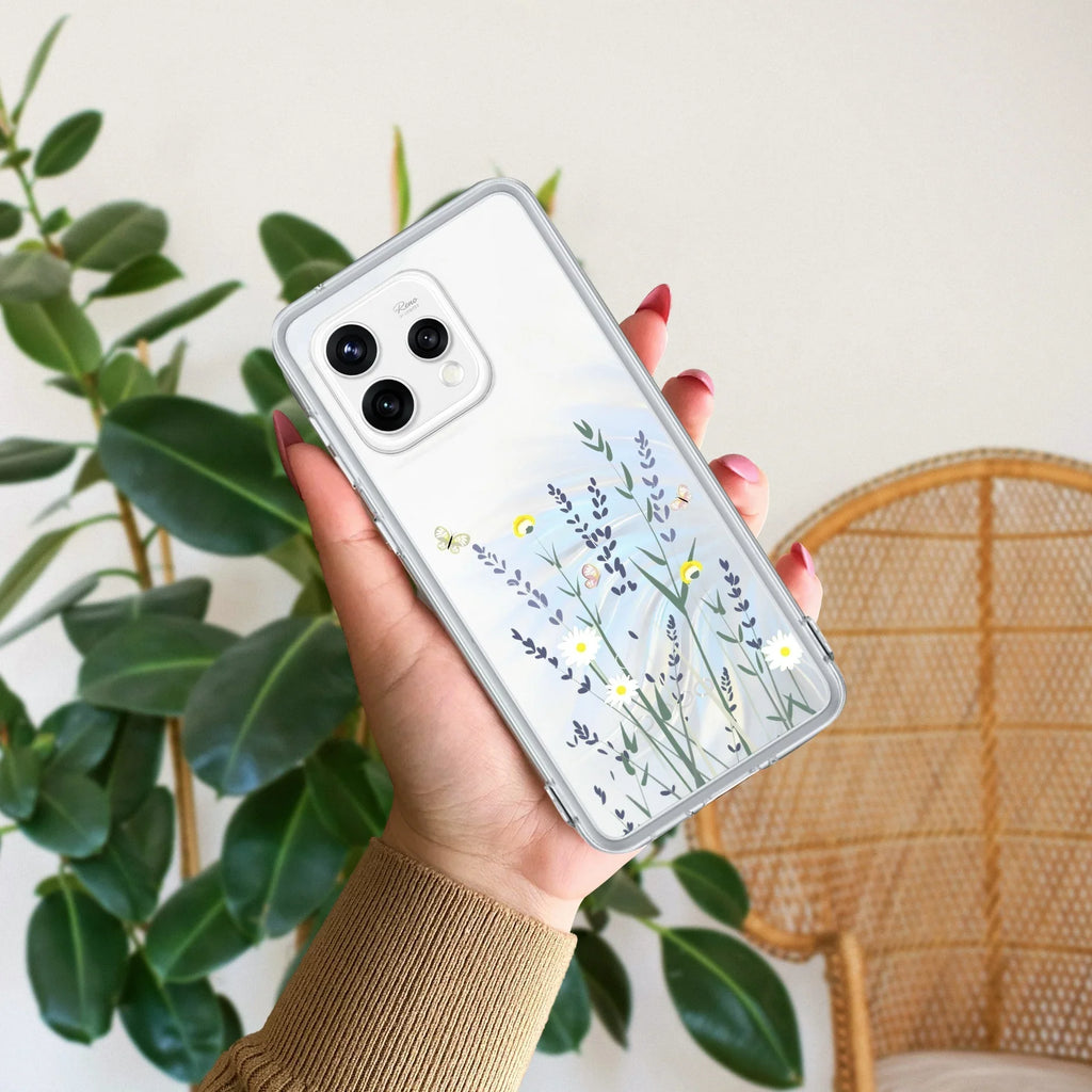 Floral Bush Anti Yellow Case For Oppo Reno 15 5G