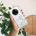 Floral Bush Transparent Silicon Case For Realme 14 Pro Plus 5G