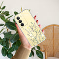 Floral Bush Transparent Silicon Case For Realme 14x 5G