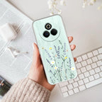 Floral Bush Anti Yelllow Case For Realme P3 Pro 5G