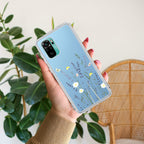 Floral Bush Transparent Silicon Case For Redmi Note 10 / 10S