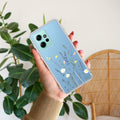 Floral Bush Transparent Silicon Case For Redmi Note 12 4G