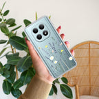 Floral Bush Transparent Silicon Case For Redmi/Xiaomi