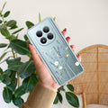 Floral Bush Transparent Silicon Case For Redmi Note 15 Pro Plus 5G