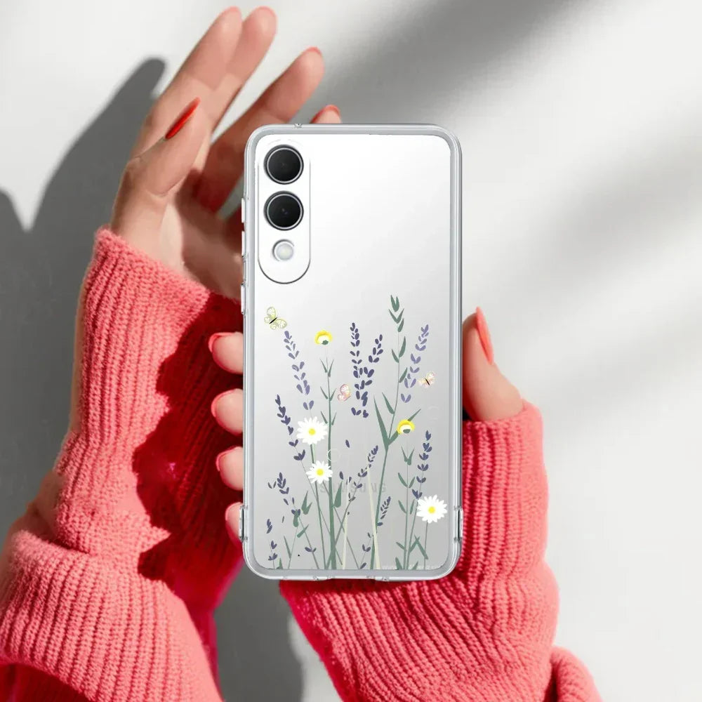 Floral Bush Anti Yellow Case For Samsung Galaxy S25 Edge 5G
