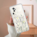 Floral Bush Transparent Silicon Case For Vivo T4 Ultra 5G