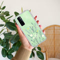 Floral Bush Transparent Silicon Case For Vivo Y22