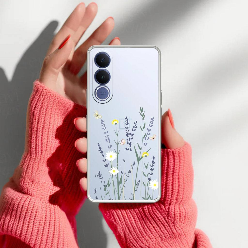 Floral Bush Anti Yellow Case For Vivo V70 FE 5G