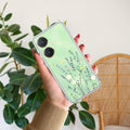 Floral Bush Transparent Silicon Case For Vivo Y27 4G