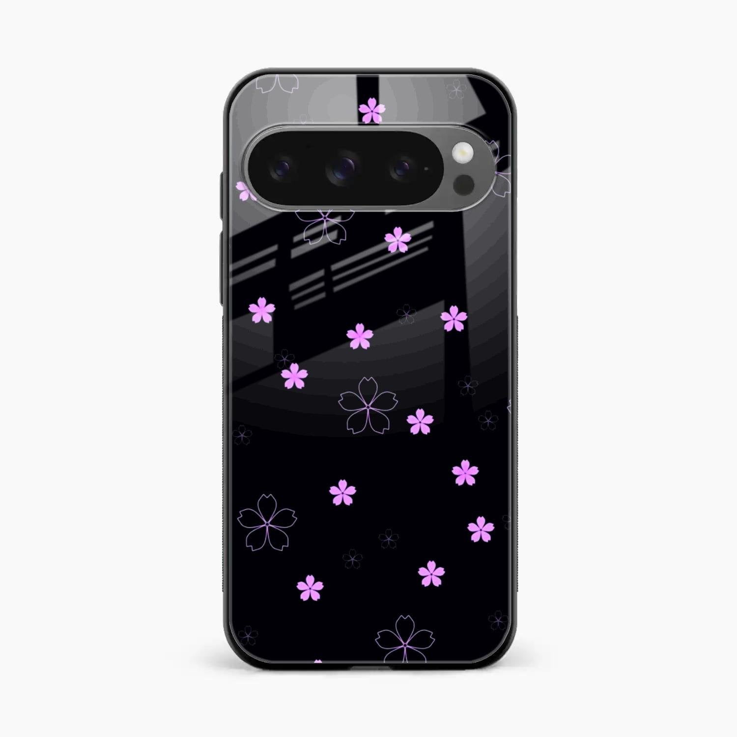 Floral Night Glass Case Cover For Google Pixel 10 Pro XL